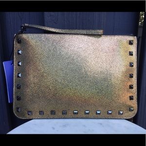 NWT Rebecca Minkoff Glitter Kerry Pouch